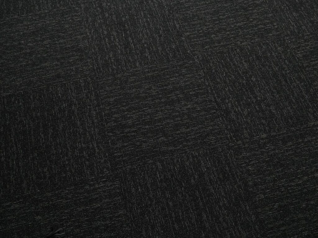 Patterned office carpet